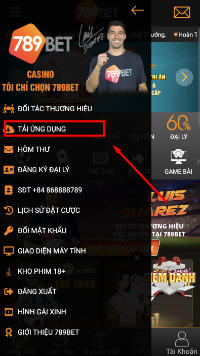 Chọn tải ứng dụng để tải app 789bet Chọn tải ứng dụng để tải app 789bet